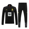 Borussia Dortmund Training Sweatshirts Quarter-zip 2023-24 Schwarze Für Herren